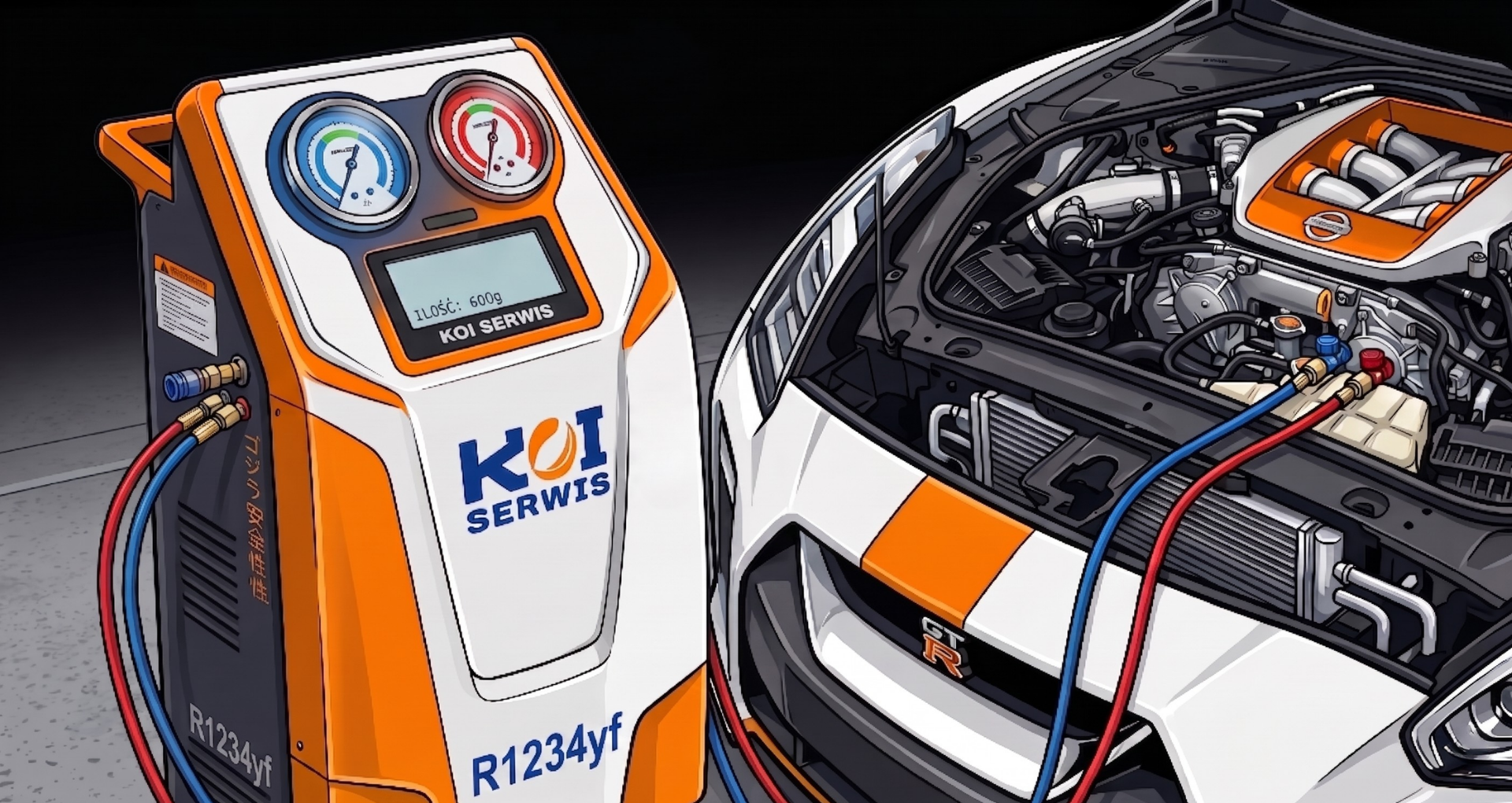 Serwis klimatyzacji R1234yf